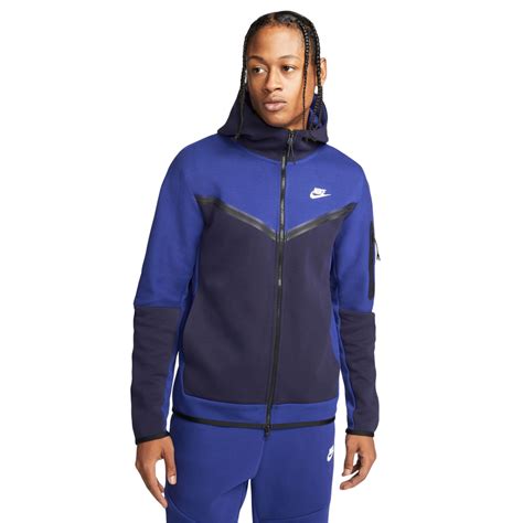 nike tech fleece blue|full blue nike tech fleece.